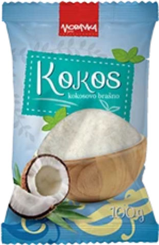Coconut Flour, Kokosovo Brasno (Omega-Moravka) 100g - Parthenon Foods