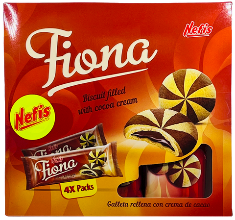 Fiona Biscuit Filled with Cocoa Cream (Nefis) 188g - Parthenon Foods