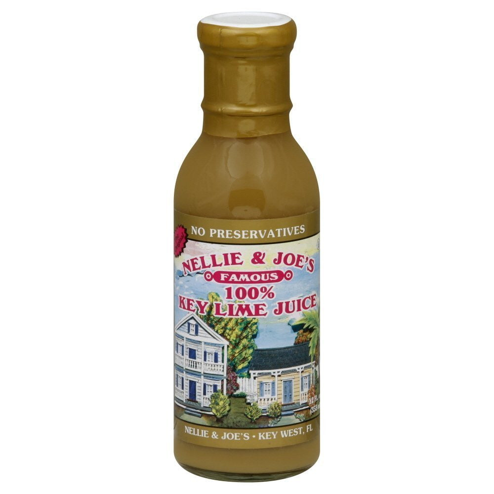 Nellie and Joe's 100% Key Lime Juice, 12oz Glass – Parthenon Foods