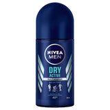Nivea Dry For Men Roll-On Deodorant, 50ml - Parthenon Foods
