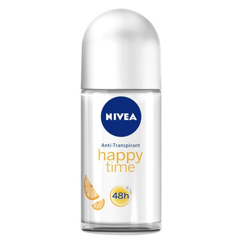 Nivea Happy Time for Women Roll-On Deodorant, 50ml - Parthenon Foods