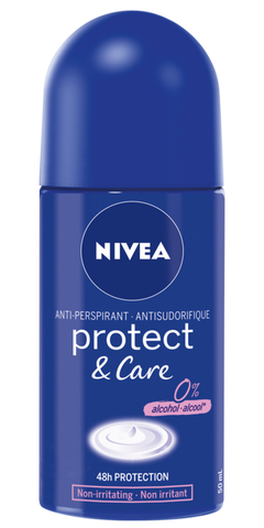 Nivea Protect & Care Roll-On Anit-Perspirant, 50ml - Parthenon Foods