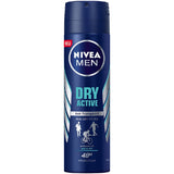 Nivea Spray Deodorant, DRY For Men, 150ml - Parthenon Foods
