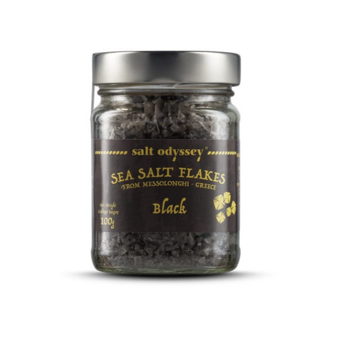 Black Sea Salt Flakes (Odyssey) 100g - Parthenon Foods
