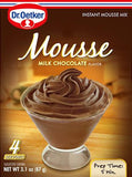 Milk Chocolate Mousse Mix (Oetker) 3.1 oz (87 g) - Parthenon Foods