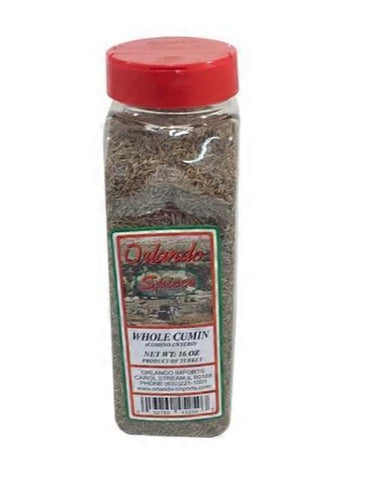 Cumin, Whole (Orlando Spices) 16 oz - Parthenon Foods