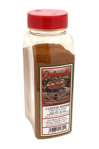 Ground Cayenne Pepper (Orlando Spices) 16 oz - Parthenon Foods