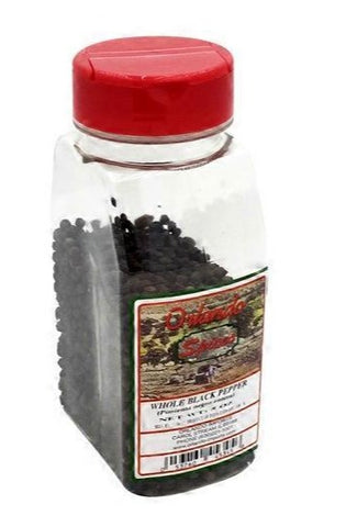 Black Pepper, Whole (Orlando Spices) 8 oz - Parthenon Foods