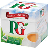 PG Tips Pyramid Tea Bags, 4.4 oz 40 tea bags - Parthenon Foods