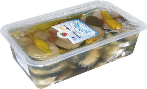 Lakerda Tuna Slices (Pitenis) Net Weight 59.97 oz, Drained Weight 38.8 oz - Parthenon Foods