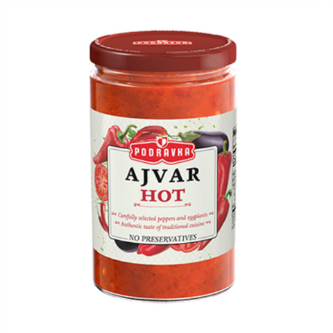 Ajvar Hot (podravka) 350g - Parthenon Foods