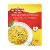 Vegetable Soup with Stars, 52g - Parthenon Foods