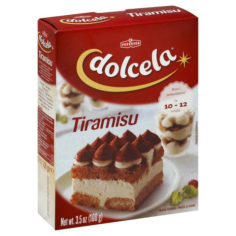 Tiramisu Dessert and Cake Cream Powder Mix, 3.5 oz (100g) - Parthenon Foods