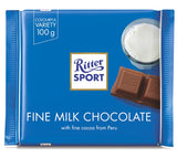 Ritter Sport Fine Milk Chocolate, 100g - Parthenon Foods