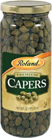 Capers Capote Imported (Roland) 16 oz - Parthenon Foods