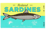 Sardines in Olive Oil (Roland) 4.3 oz - Parthenon Foods