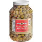 Green Olives Stuffed with Pimento Royal Ann or (Boboris) 1 Gal - Parthenon Foods