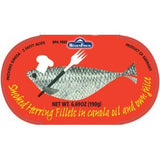 Smoked Herring Fillets (RugenFisch) 6.7 oz (190g) - Parthenon Foods