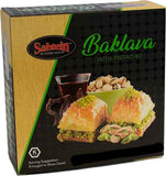 Baklava with Pistachios (Sahtein) 7.4 oz - Parthenon Foods