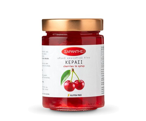 Cherry Preserve (Sarantis) 16oz (453g) - Parthenon Foods