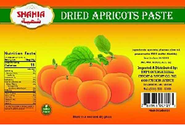 Dried Apricot Paste (Shahia) 400g – Parthenon Foods