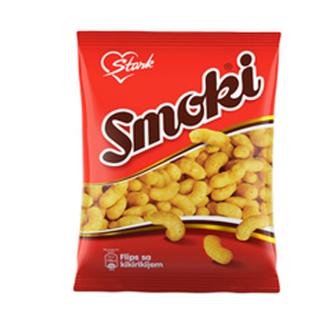 Smoki Peanut Flavored Snacks, 50g - Parthenon Foods