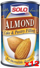 Solo Almond Filling CASE (12 x 12.5oz) - Parthenon Foods