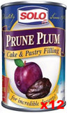 Solo Prune Plum Filling CASE (12 x 12 oz) - Parthenon Foods