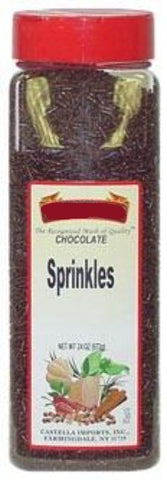 Sprinkles, Chocolate, 13 oz - Parthenon Foods