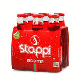 Stappi Red Bitter 6 pack, 3.4 oz (100 ml) bottles - Parthenon Foods