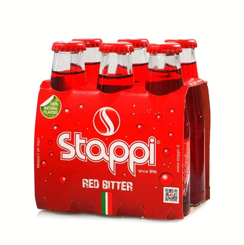 Stappi Red Bitter 6 pack, 3.4 oz (100 ml) bottles - Parthenon Foods