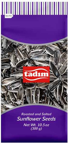 Dim Seeds Sunflower Seeds Salted and Roasted (Tadim) 10.5 oz Purple Bag ...