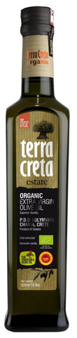 Organic Extra Virgin Olive Oil from Crete, 500ml (16.9 fl.oz.) - Parthenon Foods