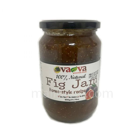 Fig Jam, Home-Style Recipe (Vava) 900g - Parthenon Foods