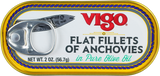 Flat Fillets of Anchovies (Vigo) 2 oz - Parthenon Foods