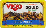 Squid in Ink Sauce (Vigo) 4 oz - Parthenon Foods