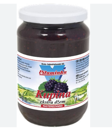 Blackberry Jam (Vitaminka) 860g – Parthenon Foods