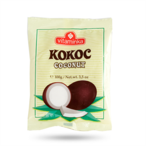 Coconut Flour - Kokosovo Brasno (Vitaminka) 100g - Parthenon Foods