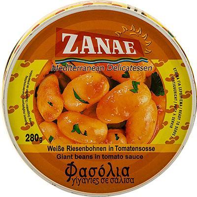 Giant Beans in Tomato Sauce (Zanae) 280g (10 oz) - Parthenon Foods
